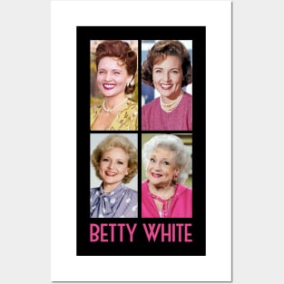 Betty white beautiful Posters and Art